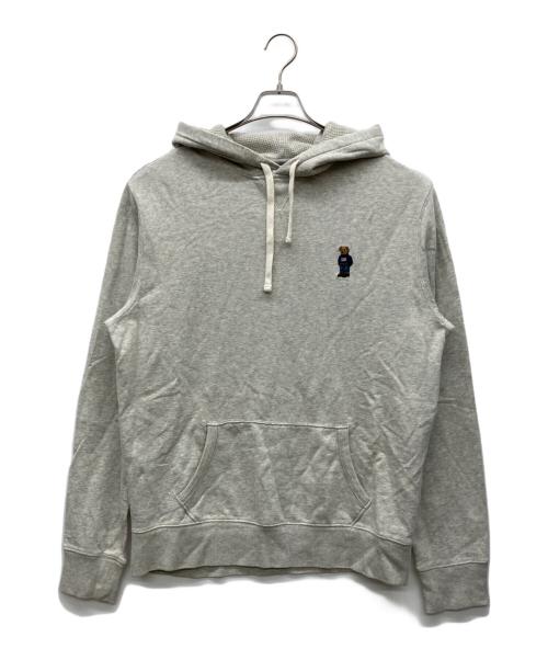 POLO RALPH LAUREN（ポロ・ラルフローレン）POLO RALPH LAUREN (ポロ・ラルフローレン) ポロベアパーカー グレー サイズ:Lの古着・服飾アイテム