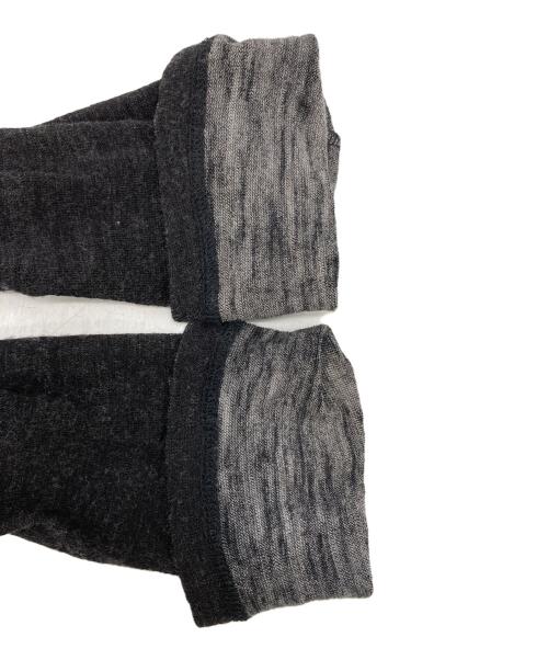 YOHJI YAMAMOTO（ヨウジヤマモト）YOHJI YAMAMOTO (ヨウジヤマモト) リネンウールグラフィックロンT ブラック サイズ:2の古着・服飾アイテム