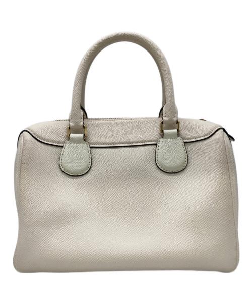 COACH（コーチ）COACH (コーチ) 2wayミニボストンバッグ ホワイトの古着・服飾アイテム