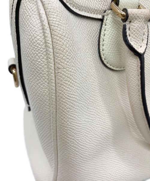 COACH（コーチ）COACH (コーチ) 2wayミニボストンバッグ ホワイトの古着・服飾アイテム