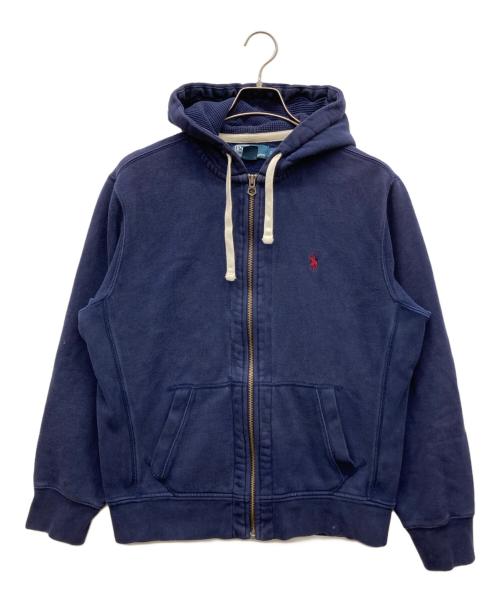 POLO RALPH LAUREN（ポロ・ラルフローレン）POLO RALPH LAUREN (ポロ・ラルフローレン) ジップパーカー ネイビー サイズ:Lの古着・服飾アイテム