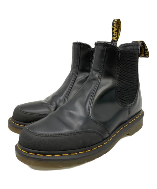 Dr.Martens（ドクターマーチン）Dr.Martens (ドクターマーチン) サイドゴアブーツ GUARD PNL ブラック サイズ:８UKの古着・服飾アイテム