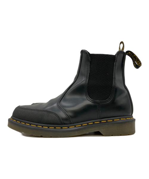 Dr.Martens（ドクターマーチン）Dr.Martens (ドクターマーチン) サイドゴアブーツ GUARD PNL ブラック サイズ:８UKの古着・服飾アイテム