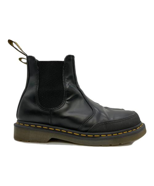 Dr.Martens（ドクターマーチン）Dr.Martens (ドクターマーチン) サイドゴアブーツ GUARD PNL ブラック サイズ:８UKの古着・服飾アイテム