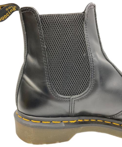 Dr.Martens（ドクターマーチン）Dr.Martens (ドクターマーチン) サイドゴアブーツ GUARD PNL ブラック サイズ:８UKの古着・服飾アイテム