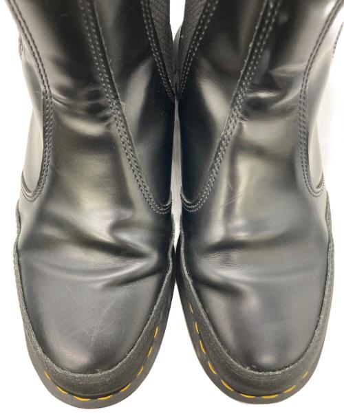 Dr.Martens（ドクターマーチン）Dr.Martens (ドクターマーチン) サイドゴアブーツ GUARD PNL ブラック サイズ:８UKの古着・服飾アイテム