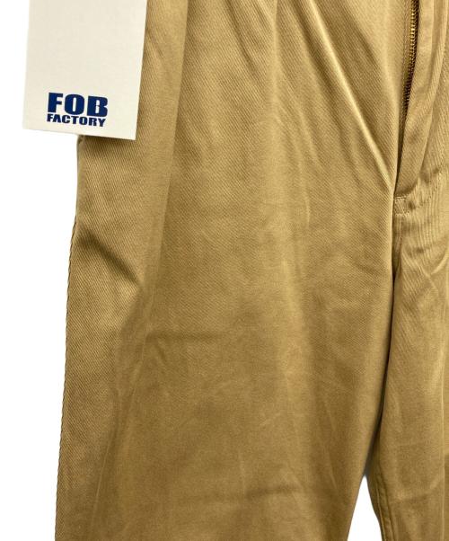 F.O.B FACTORY（エフオービー ファクトリー）F.O.B FACTORY (エフオービー ファクトリー) クラシックチノトラウザーパンツ ベージュ サイズ:4(LL)の古着・服飾アイテム