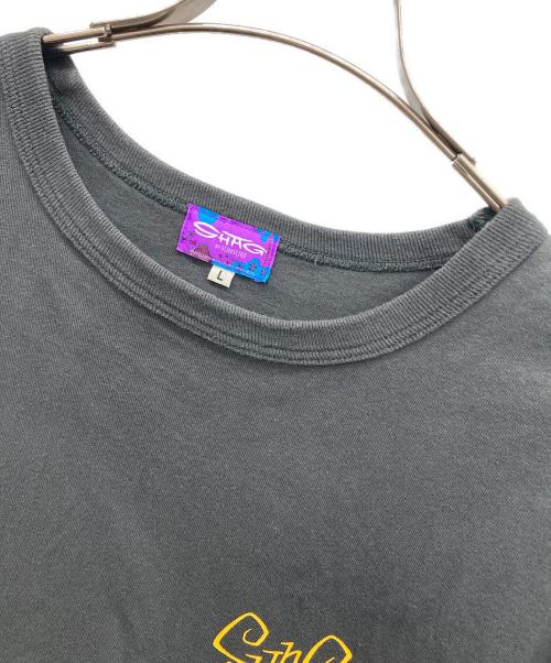 Sun Surf（サンサーフ）Sun Surf (サンサーフ) プリントTシャツ ブラック サイズ:Ｌの古着・服飾アイテム
