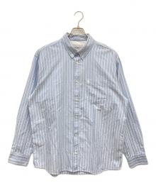 CarHartt（カーハート）の古着「マチ付きボタンダウンシャツ」｜ネイビー