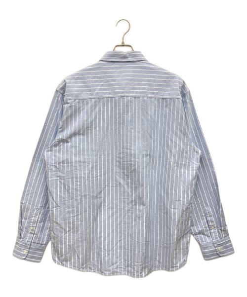 CarHartt（カーハート）CarHartt (カーハート) マチ付きボタンダウンシャツ ネイビー サイズ:L 180/96Aの古着・服飾アイテム
