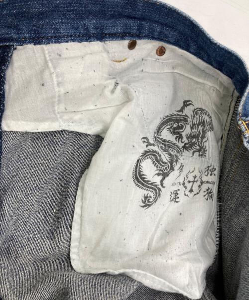 DOG TOWN（ドッグ タウン）DOG TOWN (ドッグ タウン) 00s ロゴ刺繍デニムハーフパンツ インディゴ サイズ:LARGEの古着・服飾アイテム