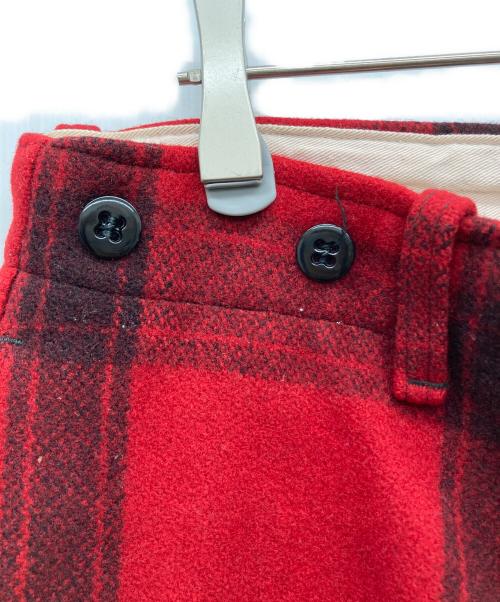 USED（ユーズド）USED (ユーズド) ウールハンティングパンツ レッド サイズ:なしの古着・服飾アイテム