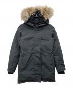 CANADA GOOSEカナダグース）の古着「Victoria Parka Heritage Fus」｜ブラック