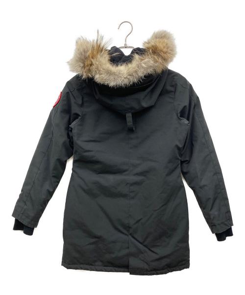 CANADA GOOSE（カナダグース）CANADA GOOSE (カナダグース) Victoria Parka Heritage Fus ブラック サイズ:XSの古着・服飾アイテム