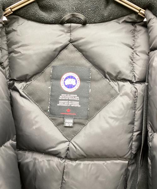 CANADA GOOSE（カナダグース）CANADA GOOSE (カナダグース) Victoria Parka Heritage Fus ブラック サイズ:XSの古着・服飾アイテム