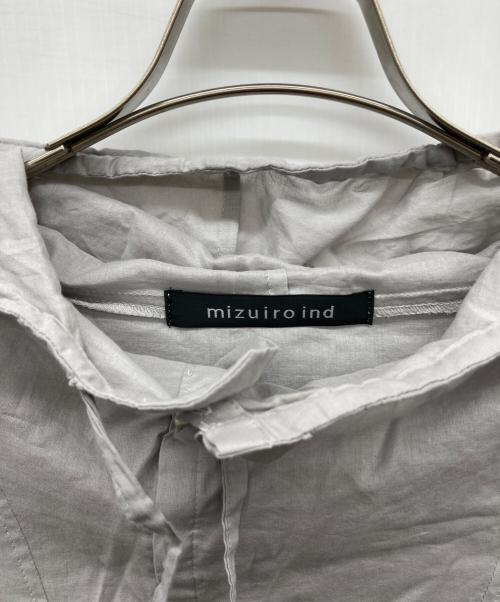 mizuiro-ind（ミズイロインド）mizuiro-ind (ミズイロインド) シアーパーカー グレージュ サイズ:なしの古着・服飾アイテム