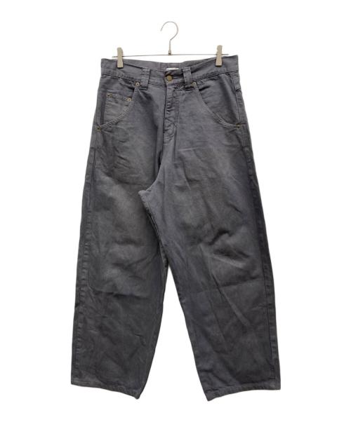 WILLY CHAVARRIA（ウィリーチャバリア）WILLY CHAVARRIA (ウィリーチャバリア) コットンバギーパンツ グレー サイズ:Mの古着・服飾アイテム
