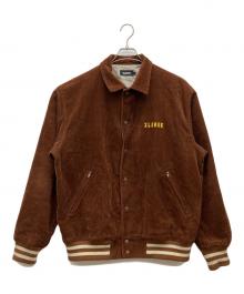 X-LARGE（エクストララージ）の古着「EMBROIDERY EMBLEM CORDUROY JACKET」｜ブラウン
