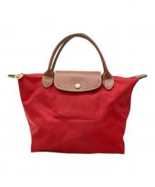 LONGCHAMP（ロンシャン）の古着「ハンドバッグ」｜レッド