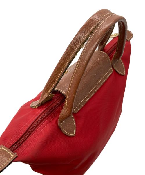LONGCHAMP（ロンシャン）LONGCHAMP (ロンシャン) ハンドバッグ レッドの古着・服飾アイテム