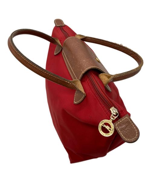 LONGCHAMP（ロンシャン）LONGCHAMP (ロンシャン) ハンドバッグ レッドの古着・服飾アイテム