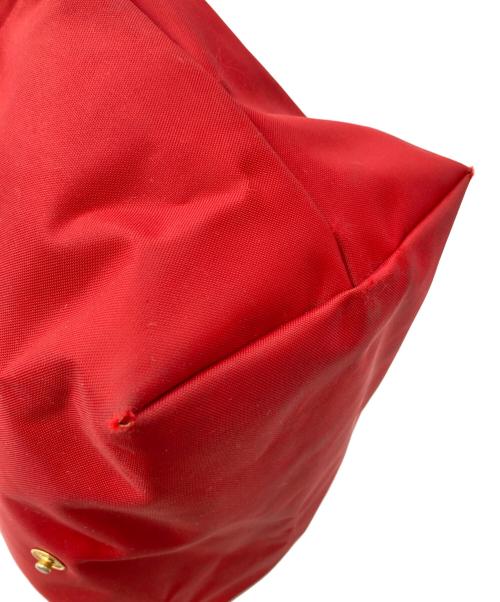 LONGCHAMP（ロンシャン）LONGCHAMP (ロンシャン) ハンドバッグ レッドの古着・服飾アイテム