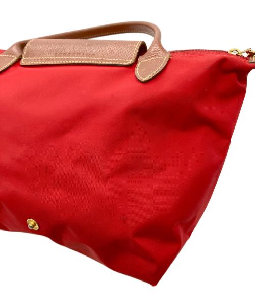 LONGCHAMP（ロンシャン）LONGCHAMP (ロンシャン) ハンドバッグ レッドの古着・服飾アイテム