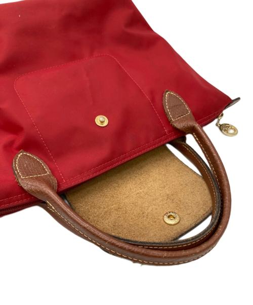 LONGCHAMP（ロンシャン）LONGCHAMP (ロンシャン) ハンドバッグ レッドの古着・服飾アイテム