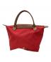 LONGCHAMP (ロンシャン) ハンドバッグ レッド：5000円