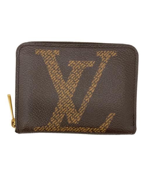 LOUIS VUITTON（ルイ ヴィトン）LOUIS VUITTON (ルイ ヴィトン) ジッパ-コインパース ブラウンの古着・服飾アイテム