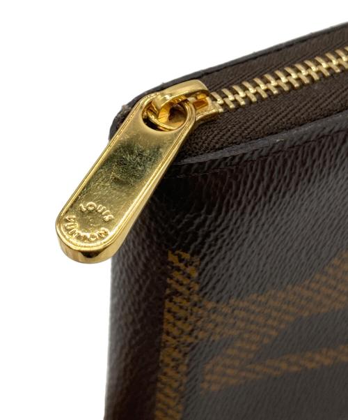 LOUIS VUITTON（ルイ ヴィトン）LOUIS VUITTON (ルイ ヴィトン) ジッパ-コインパース ブラウンの古着・服飾アイテム