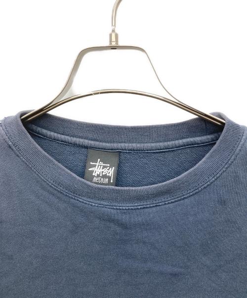 stussy（ステューシー）stussy (ステューシー) ライトウエイトスウェット ネイビー サイズ:MEDIUMの古着・服飾アイテム