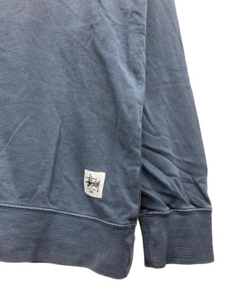 stussy（ステューシー）stussy (ステューシー) ライトウエイトスウェット ネイビー サイズ:MEDIUMの古着・服飾アイテム