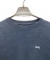中古・古着 stussy (ステューシー) ライトウエイトスウェット ネイビー サイズ:MEDIUM：7000円