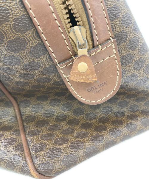 CELINE（セリーヌ）CELINE (セリーヌ) ミニボストンバッグ ブラウンの古着・服飾アイテム