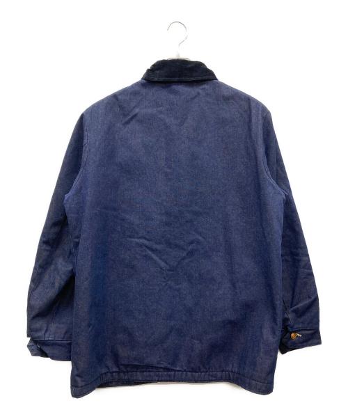 Wrangler（ラングラー）Wrangler (ラングラー) ブランケットデニムカバーオール インディゴ サイズ:38の古着・服飾アイテム