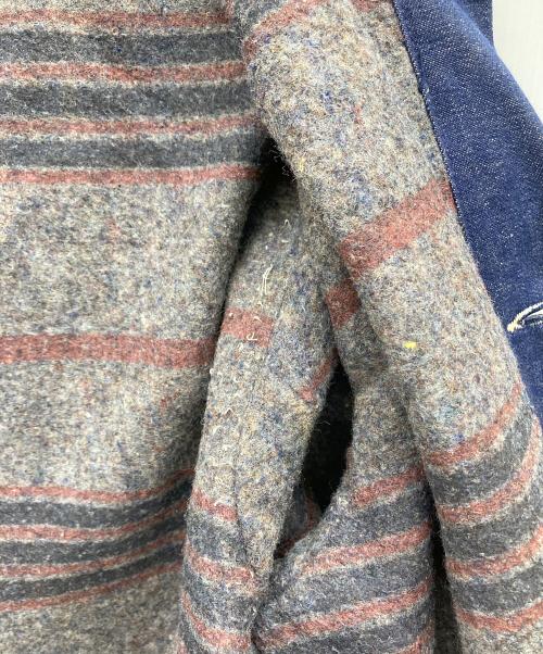 Wrangler（ラングラー）Wrangler (ラングラー) ブランケットデニムカバーオール インディゴ サイズ:38の古着・服飾アイテム