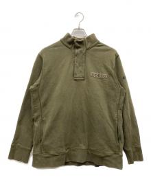 NAUTICA JEANS CO.（ノーティカジーンズカンパニ）の古着「ヘンリーネックスウェット」｜カーキ