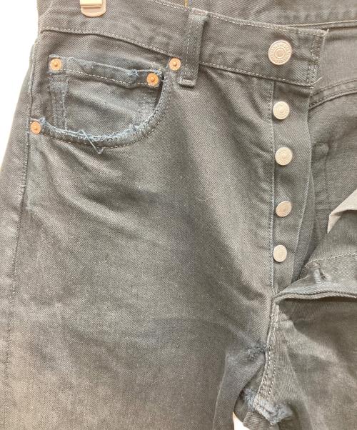 LEVI'S（リーバイス）LEVI'S (リーバイス) 501後染めブラックデニム ブラック サイズ:W32の古着・服飾アイテム
