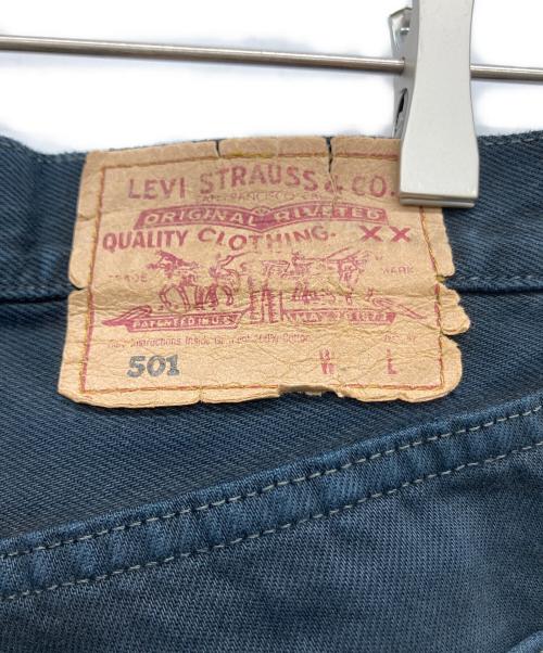 LEVI'S（リーバイス）LEVI'S (リーバイス) 501後染めブラックデニム ブラック サイズ:W32の古着・服飾アイテム