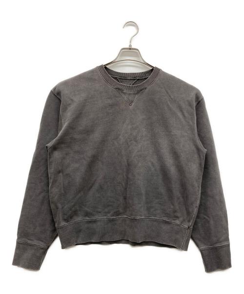 kaiko（カイコー）KAIKO (カイコー) FADED HEAVYWEIGHT SWEAT SHIRT ブラック サイズ:2の古着・服飾アイテム