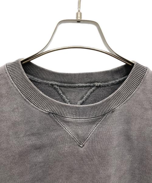 kaiko（カイコー）KAIKO (カイコー) FADED HEAVYWEIGHT SWEAT SHIRT ブラック サイズ:2の古着・服飾アイテム