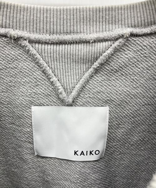 kaiko（カイコー）KAIKO (カイコー) FADED HEAVYWEIGHT SWEAT SHIRT グレー サイズ:2の古着・服飾アイテム