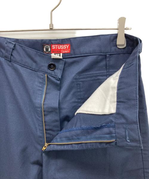 stussy（ステューシー）stussy (ステューシー) ワークパンツ 紺タグ 00s ネイビー サイズ:32の古着・服飾アイテム