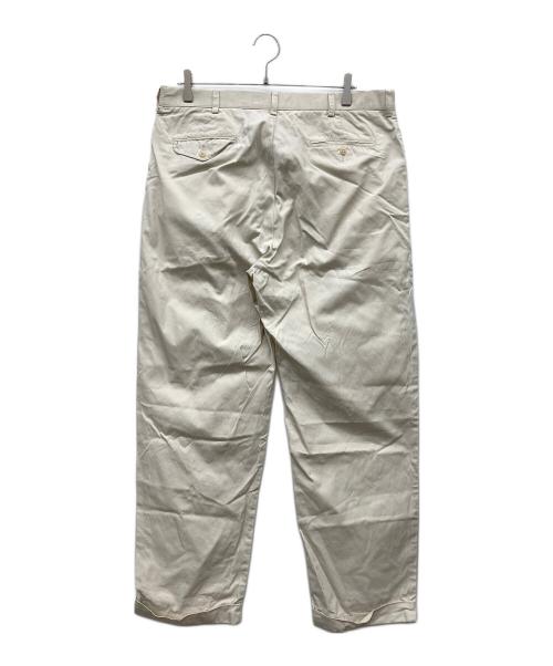 POLO RALPH LAUREN（ポロ・ラルフローレン）POLO RALPH LAUREN (ポロ・ラルフローレン) 2タックパンツ ベージュ サイズ:36の古着・服飾アイテム