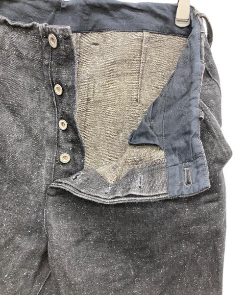 confect（コンフェクト）CONFECT (コンフェクト) コットンヘンプデニム ブラック サイズ:4の古着・服飾アイテム