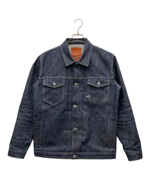 Denham（デンハム）Denham (デンハム) FULLCOUNT (フルカウント) 2ndタイプデニムジャケット インディゴ サイズ:MEDIUMの古着・服飾アイテム