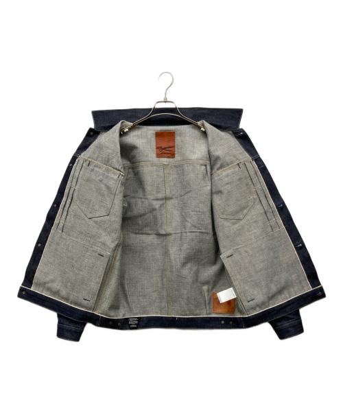 Denham（デンハム）Denham (デンハム) FULLCOUNT (フルカウント) 2ndタイプデニムジャケット インディゴ サイズ:MEDIUMの古着・服飾アイテム