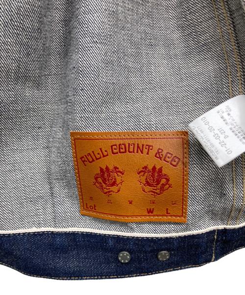 Denham（デンハム）Denham (デンハム) FULLCOUNT (フルカウント) 2ndタイプデニムジャケット インディゴ サイズ:MEDIUMの古着・服飾アイテム