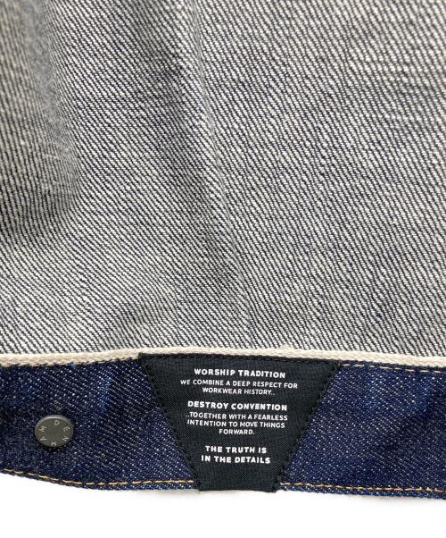 Denham（デンハム）Denham (デンハム) FULLCOUNT (フルカウント) 2ndタイプデニムジャケット インディゴ サイズ:MEDIUMの古着・服飾アイテム